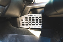 Load image into Gallery viewer, MOLLE Panel installed, driver side. Raw aluminum