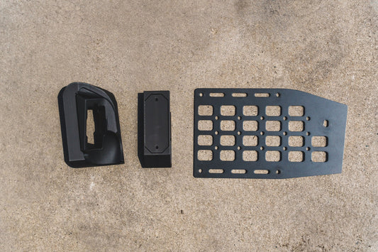Boogie Rated Comparison – Why Center Console Mounted MOLLE Panel Is Superior to Other Ways to Mount Pistols