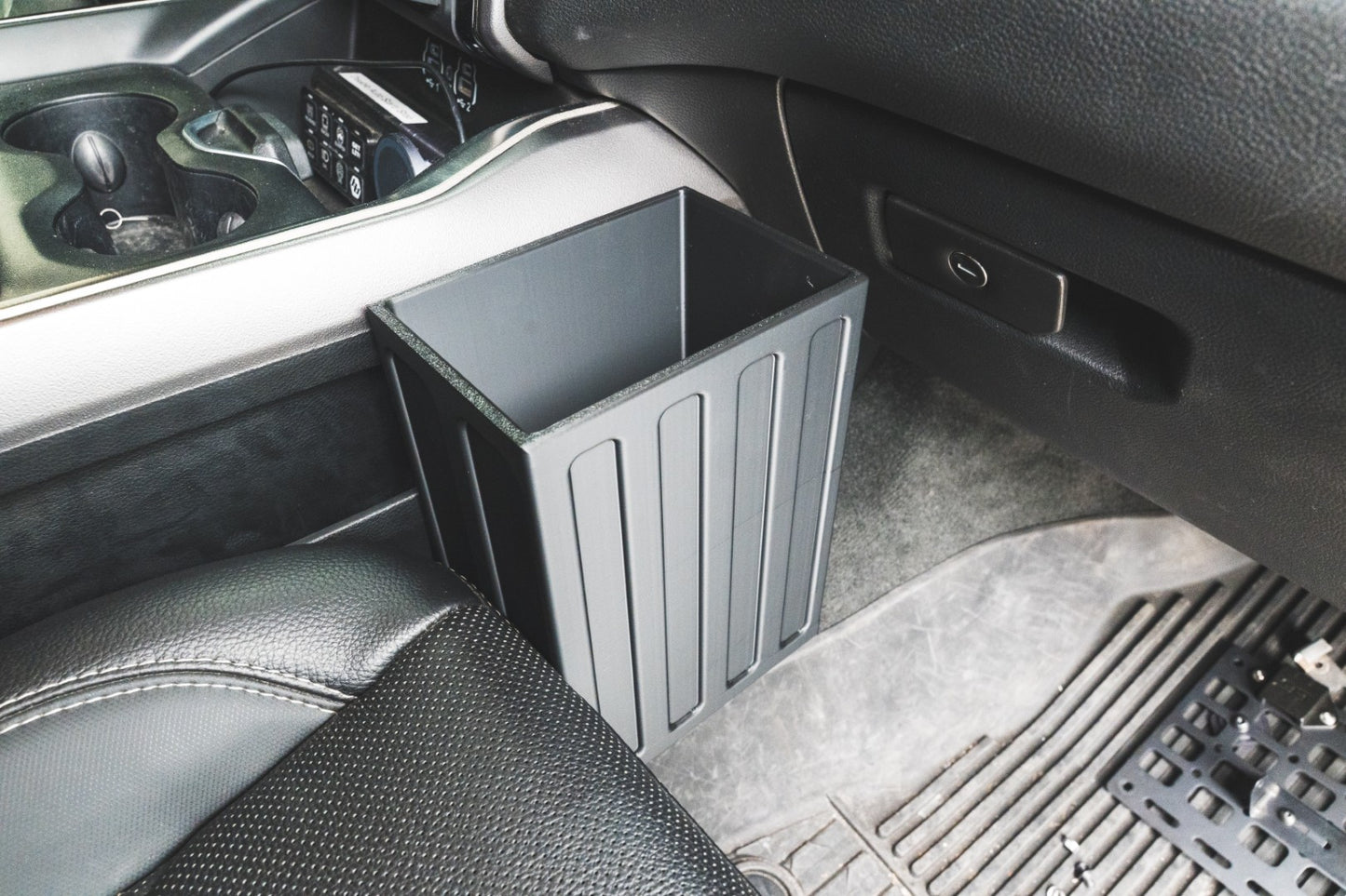 Center Console Clip On Trash Bin - Ram Truck Application
