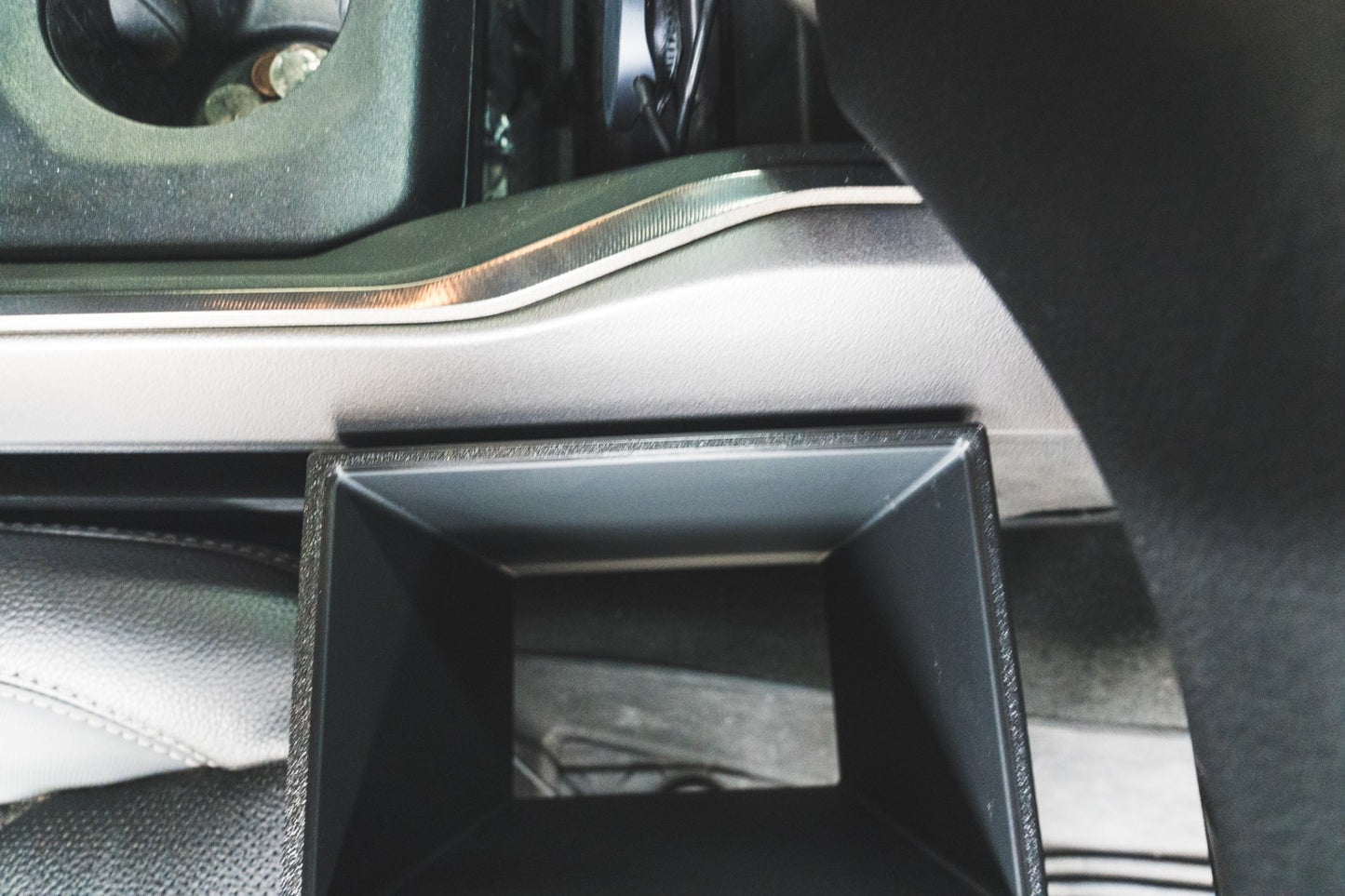 Center Console Clip On Trash Bin - Ram Truck Application