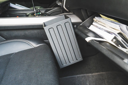 Center Console Angled Clip On Trash Bin - Ram Truck Application