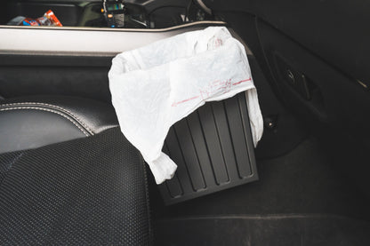 Center Console Angled Clip On Trash Bin - Ram Truck Application
