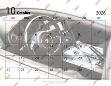 Load image into Gallery viewer, 2026 Monthly Calendar - Vehicles
